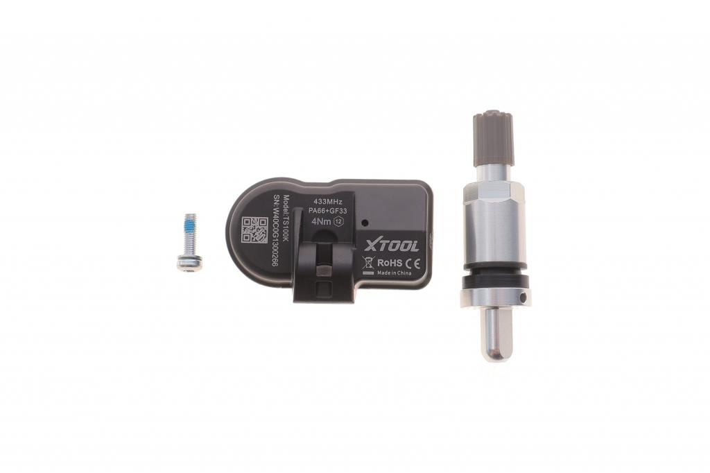 Датчик TPMS (433 МГц + 315 МГц) (металевий) (працюють лише з програматором XTOOL TP150) XTOOL TS100K Metal