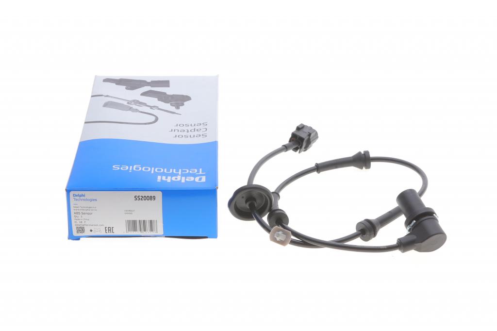 Датчик ABS (передній) Chevrolet Aveo/Daewoo Kalos 1.2-1.6 02- (L) DELPHI SS20089