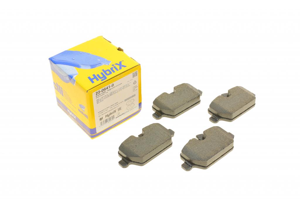 Колодки гальмівні (задні) BMW 1 (E81/E82/E87)/3 (E90/E91/E92/E93) 04-13 METELLI 22-0641-0
