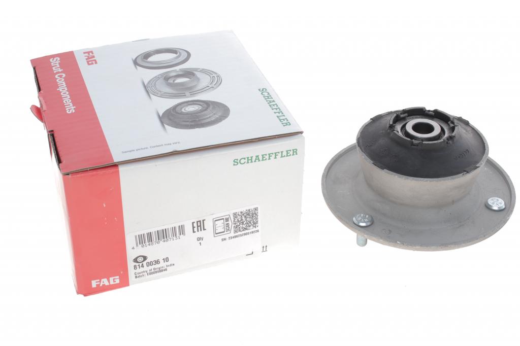 Подушка амортизатора (переднього) BMW 5 (E60) 04- FAG 814 0036 10