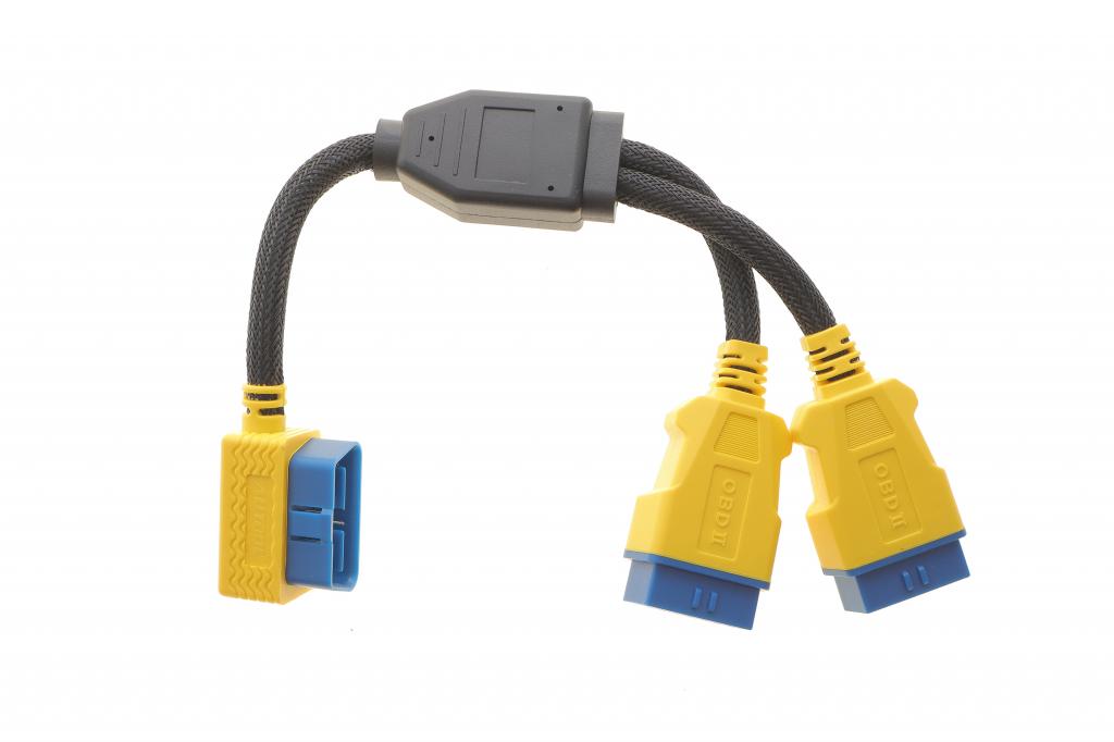 Кабель подовжувач OBD II з 1 на 2 розгалужувачі AUTOOL MOC267-5