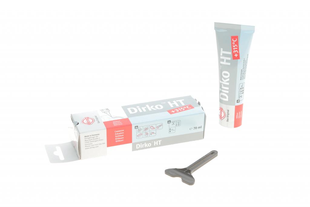 Герметик Dirko HT (-60°C +315°C) 70мл (сірий) ELRING 036.164