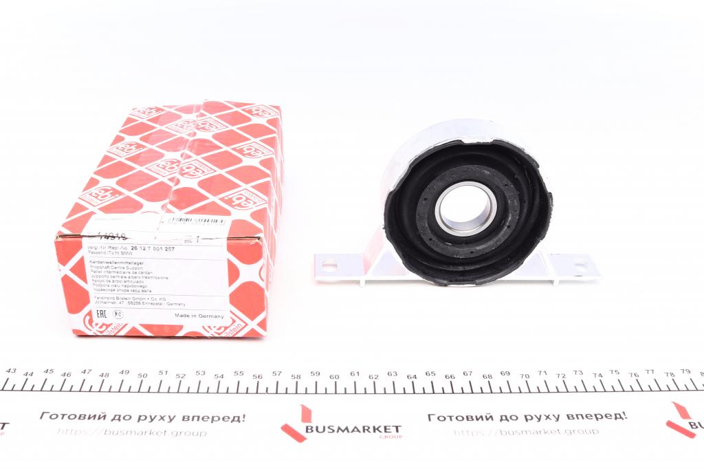 Підшипник підвісний BMW 3 (E46) 1.6-3.0i 00-06 (d=30mm) FEBI BILSTEIN 14919