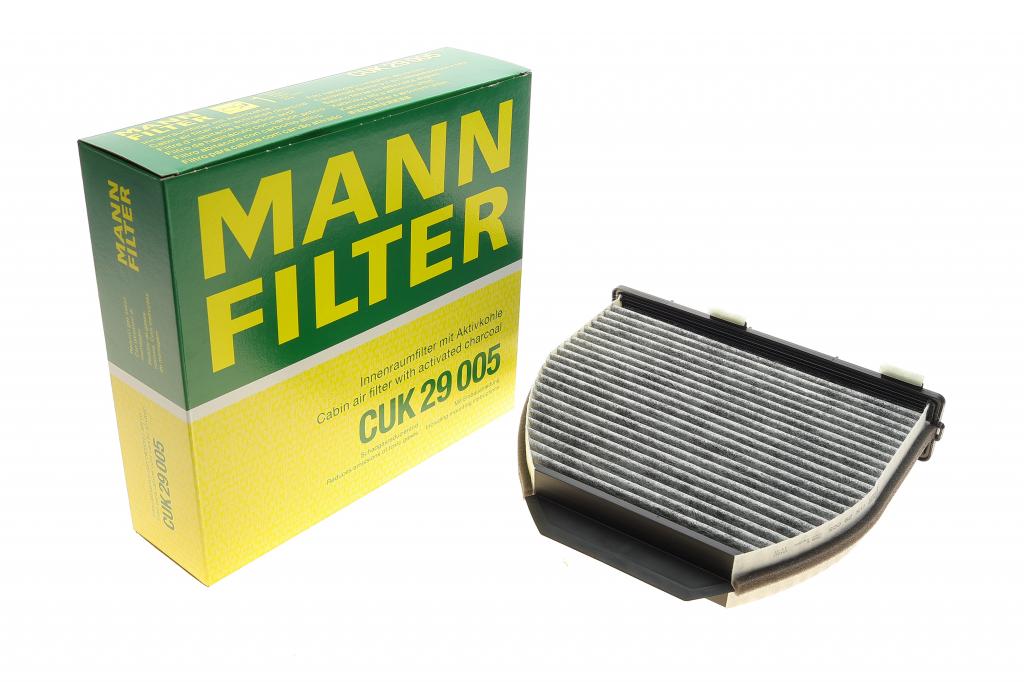 Фільтр салону MB E-class (W212/S212) (вугільний) MANN-FILTER CUK 29 005