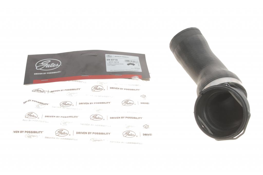 Патрубок інтеркулера BMW 5 (E60)/6 (E63) 04-10 M57 GATES 09-0710