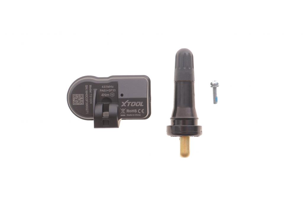 Датчик TPMS (433 МГц + 315 МГц) (гумовий) (працюють лише з програматором XTOOL TP150) XTOOL TS100K Rubber
