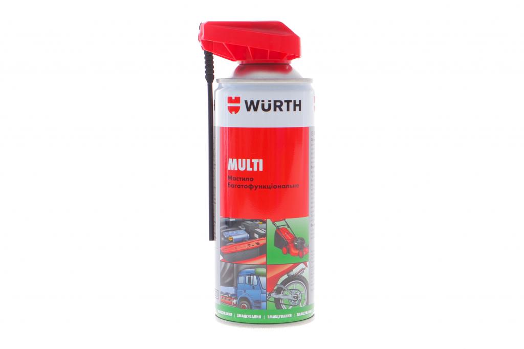 Спрей мастильно-очищаючий MULTI-COBRA універсальний (400ml) WURTH 0893055400