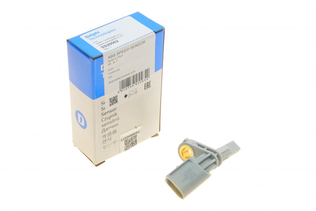 Датчик ABS (задній) VW Caddy III/IV 10-/Touareg/ Porsche Cayenne 02-10 (L) DELPHI SS20062