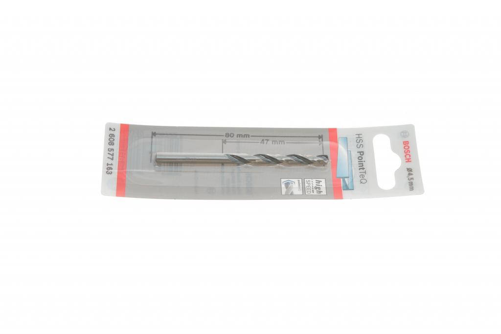 Свердло HSS PointTeQ Ø4,5 мм знтяо з постачання BOSCH 2 608 577 163