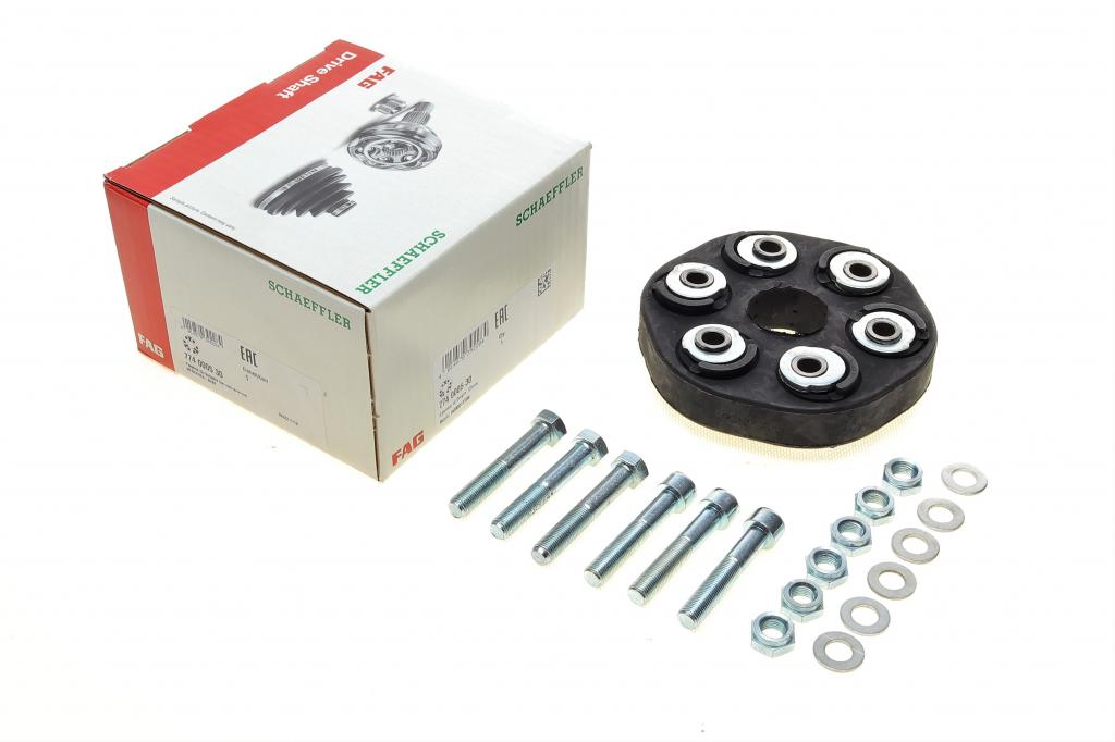 Муфта кардана еластична MB E-class (W124/C124)/190 (W201) 86-96 (к-кт з болтами) FAG 774 0005 30