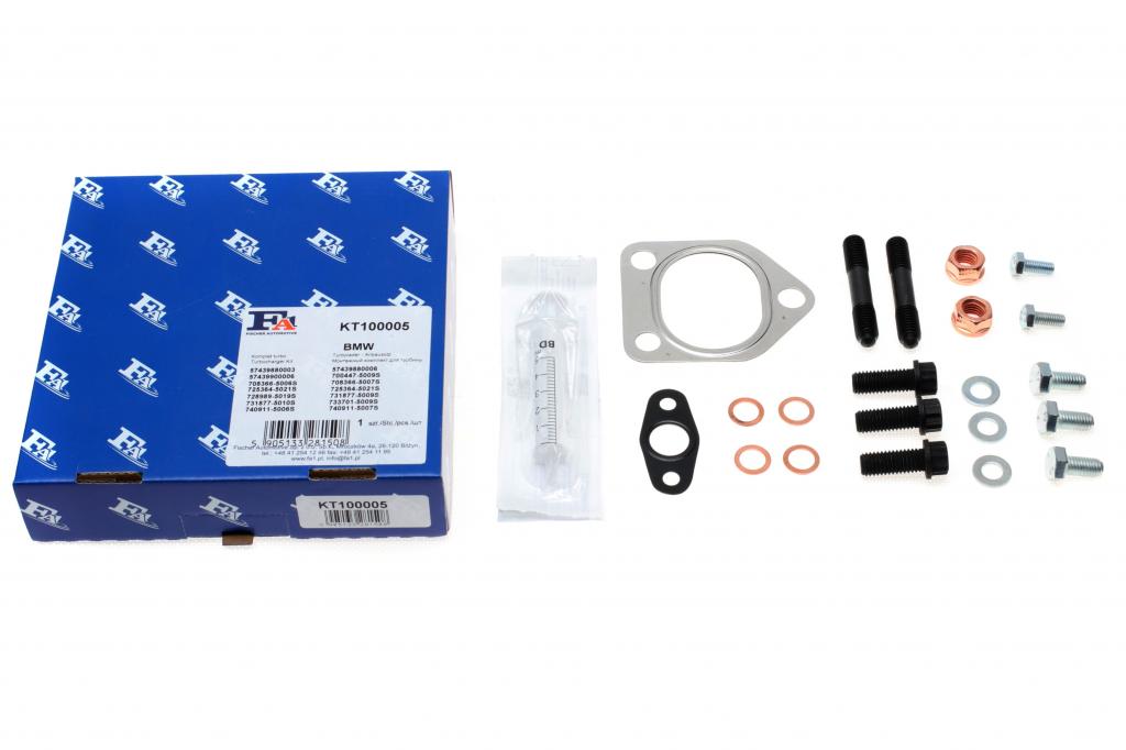 Комплект прокладок турбіни BMW 3 (E46/E90)/5 (E39/E60)/7 (E65/E66/E67) 00-10 FA1 KT100005