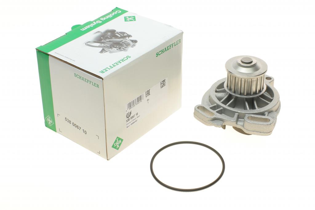 Помпа води VW T4 2.4D 91-95 (18z) (AAB) INA 538 0067 10