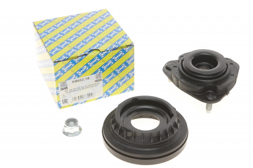 Подушка амортизатора (переднього) + підшипник Ford Connect 02- SNR KB652.18