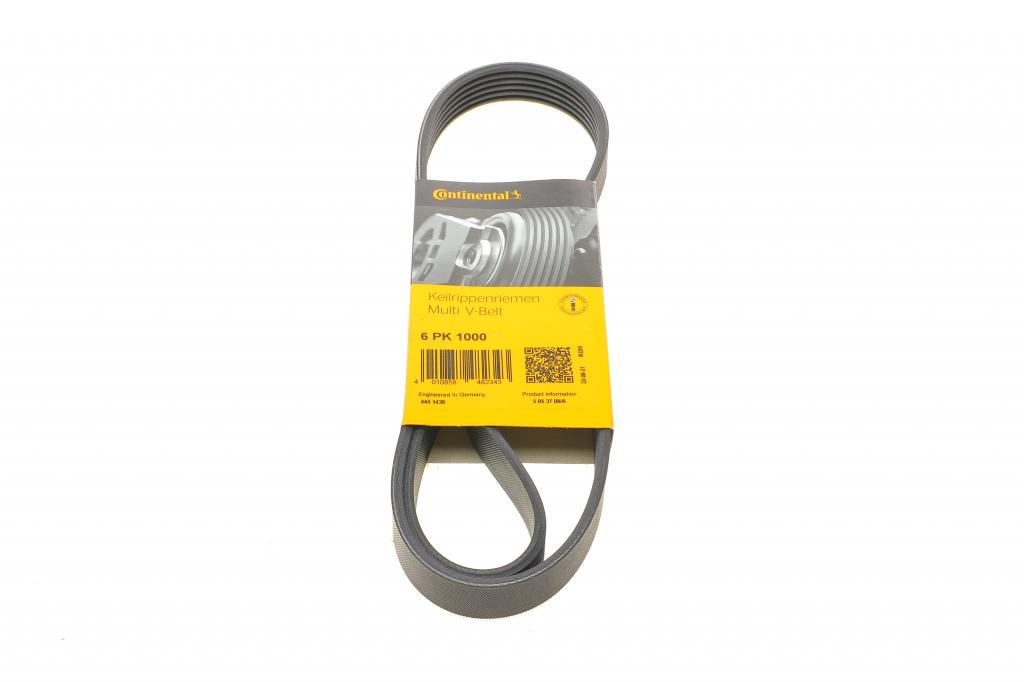 Ремінь генератора MB OM601/602 (-PS) CONTINENTAL 6PK1000