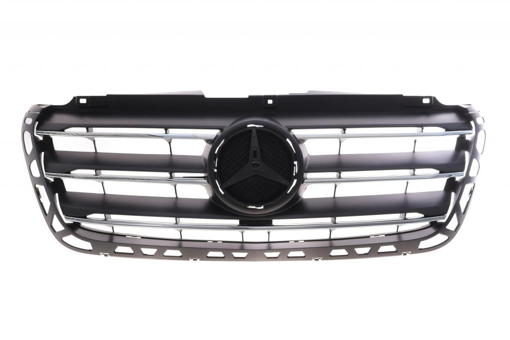 Решітка радіатора MB Sprinter (W907/W910) 18- (хром) FAST FT91604