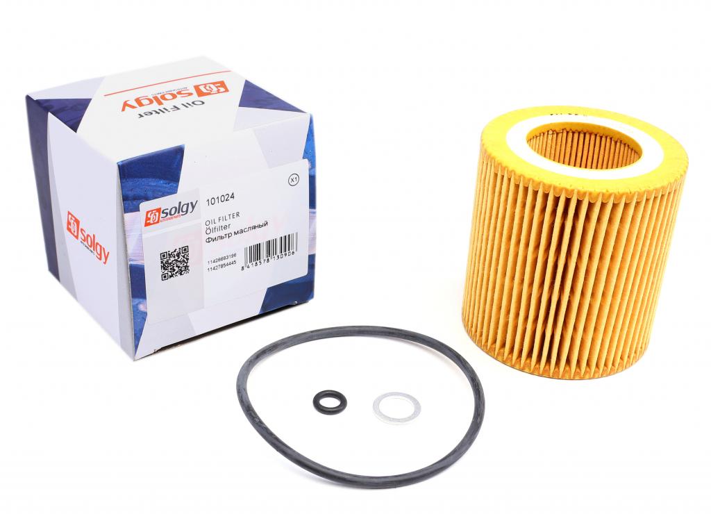 Фільтр масляний BMW (E90/E91) 05- SOLGY 101024